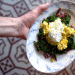 Scrambled Eggs with Beetroot Leaves